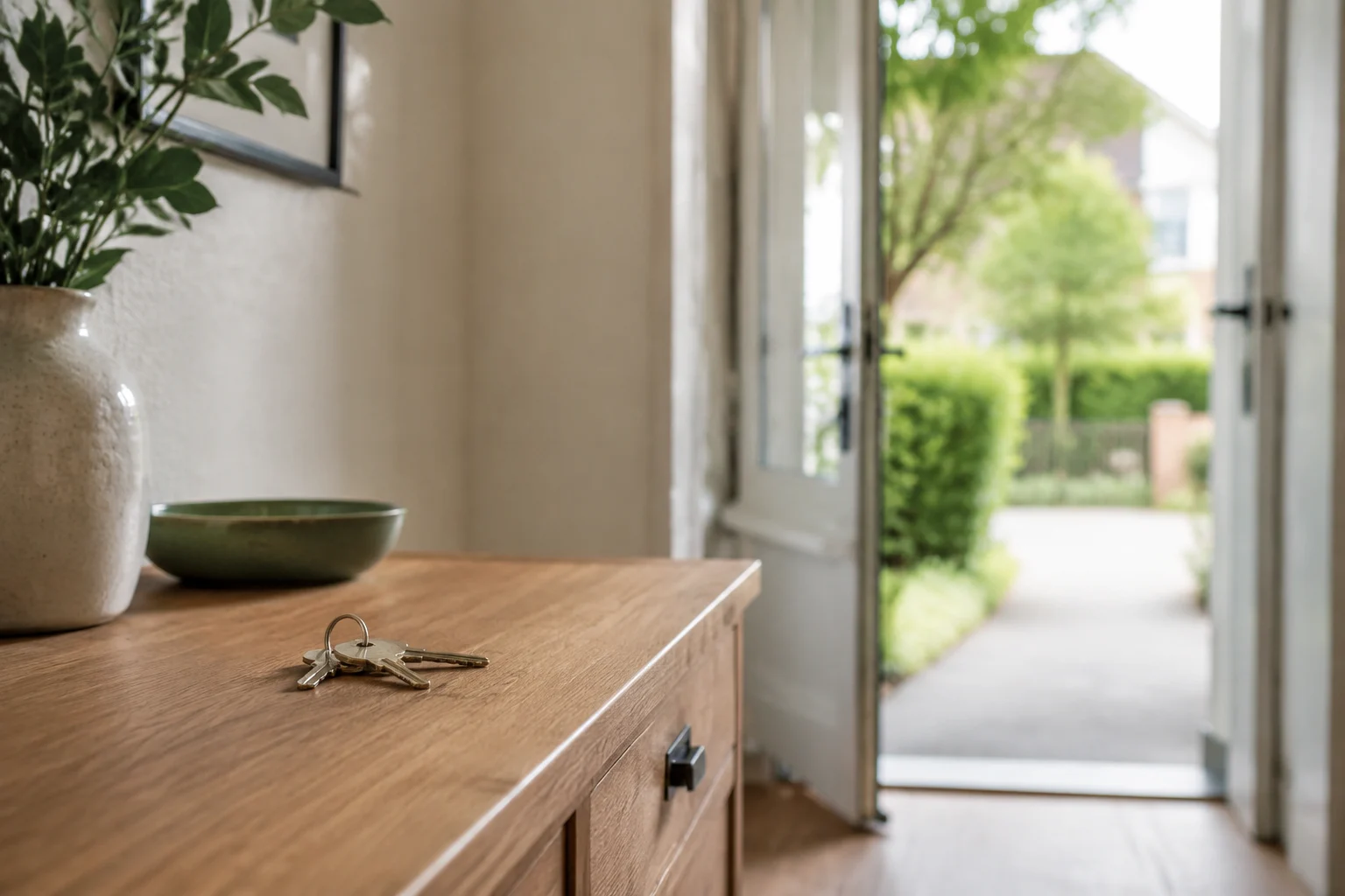 Ruhige redaktionelle Bildidee zum Thema Die Immobilienübergabe sauber dokumentieren